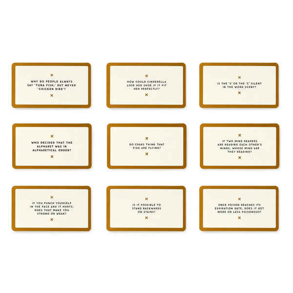 Stoner Thoughts Conversation Starter Card Set