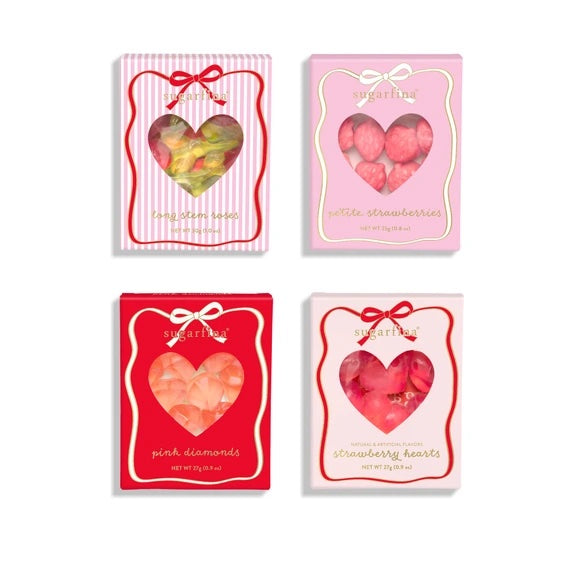 Sugarfina Valentine's Day 2025 4PC Taster Pack