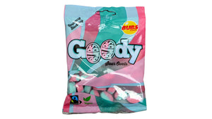 Swedish Candy Bubs Goody Sour Raspberry & Blueberry Ovals