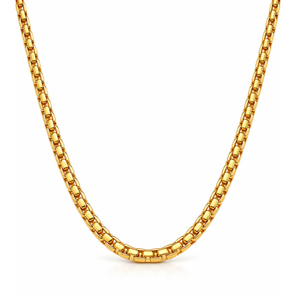 Sylvie Round Box Chain Necklace
