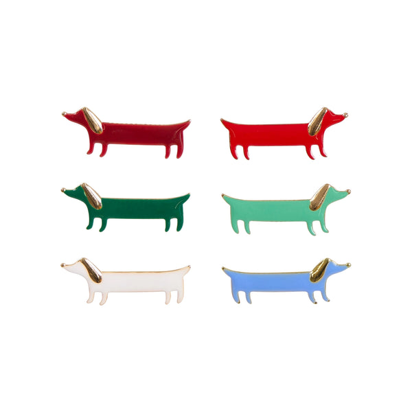 Tartan Sausage Dog Crackers