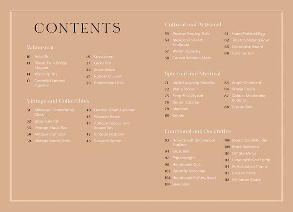 Tchotchkes and Their F*cked-Up Thoughts Book