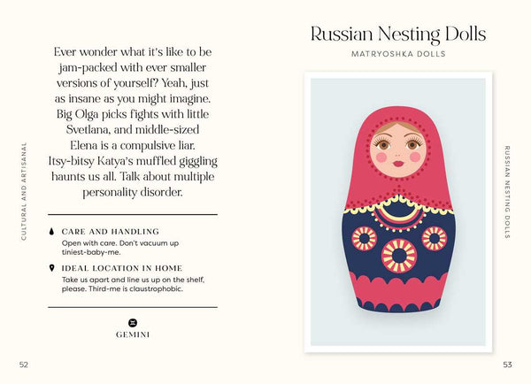 Tchotchkes and Their F*cked-Up Thoughts Book