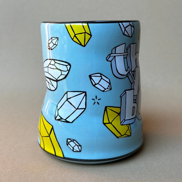 Thank You Bees  XLarge Ceramic Mug
