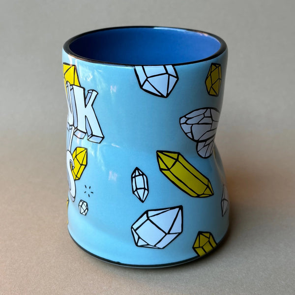 Thank You Bees  XLarge Ceramic Mug