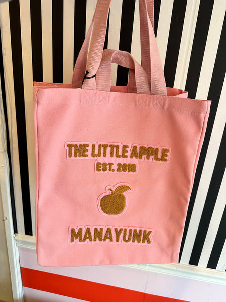 The Little Apple Pink Tote Bag