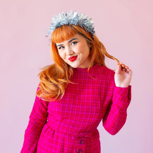 Holiday Tinsel Headband