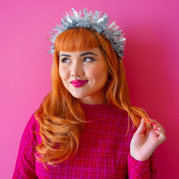 Holiday Tinsel Headband