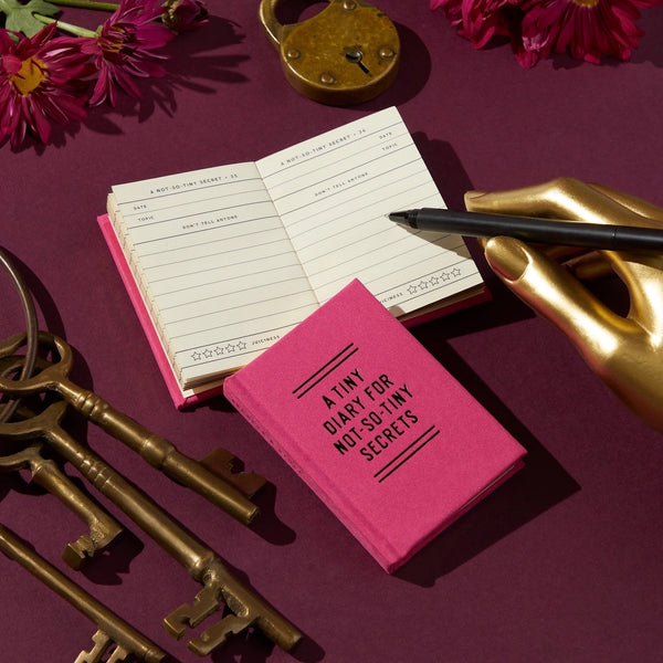 A Tiny Diary For Not-So-Tiny Secrets
