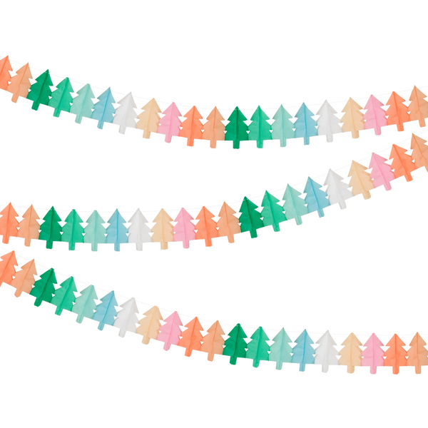 Meri Meri Tissue Paper Christmas Tree Garland