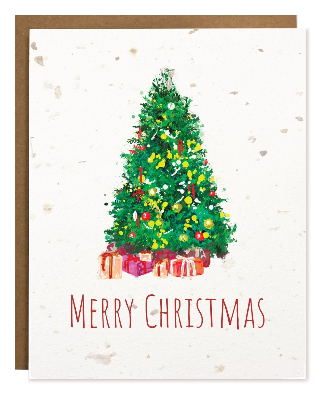 Toka Merry Christmas Tree Plantable Greeting Card