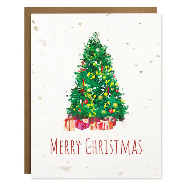 Toka Merry Christmas Tree Plantable Greeting Card