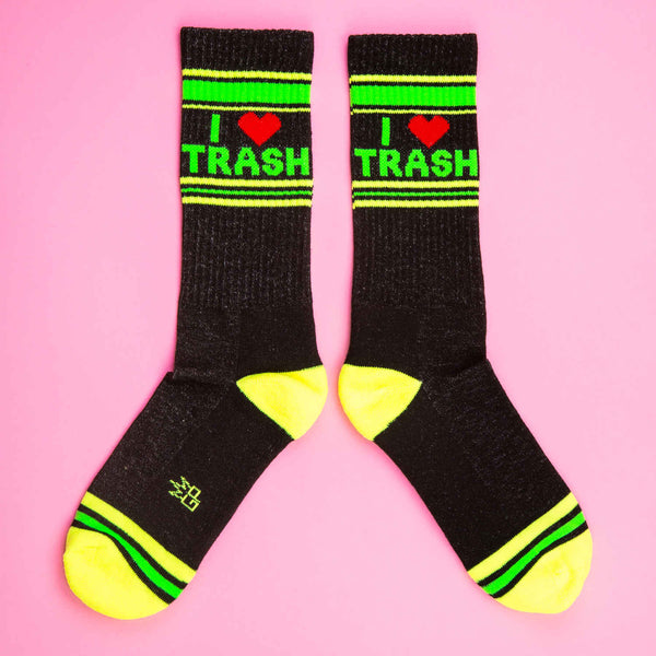 I Love Trash Unisex Socks