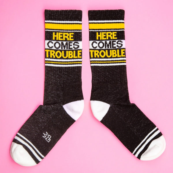 Here Comes Trouble Unisex Socks