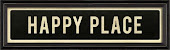 Happy Place Street Sign
