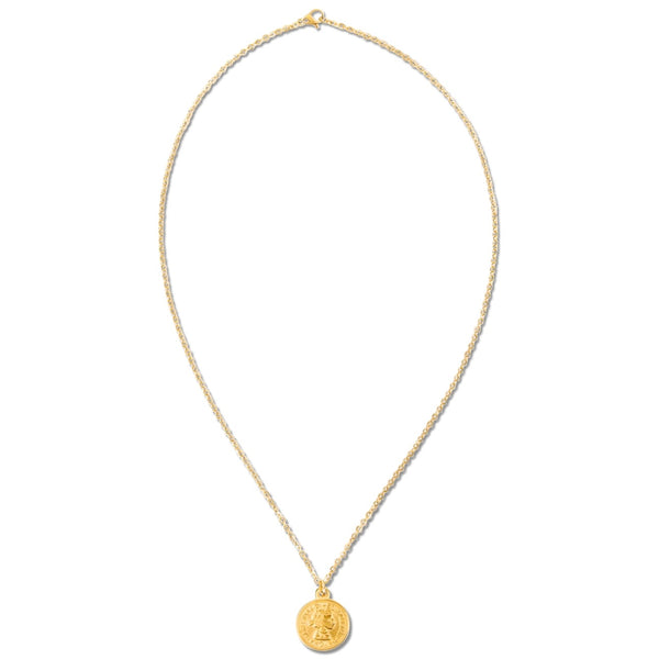 Vida Coin Pendant Necklace