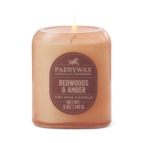 Paddywax Vista Redwoods & Amber Candle