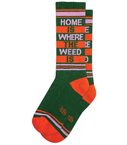 Home Is Where The Weed Is Unisex Socks
