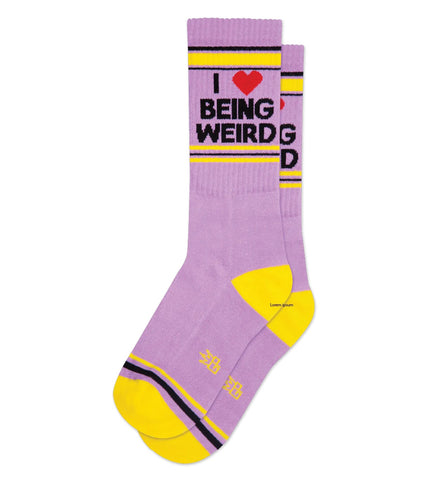 I Love Being Weird Unisex Socks