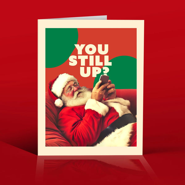 You Still Up? Holiday Greeting Card
