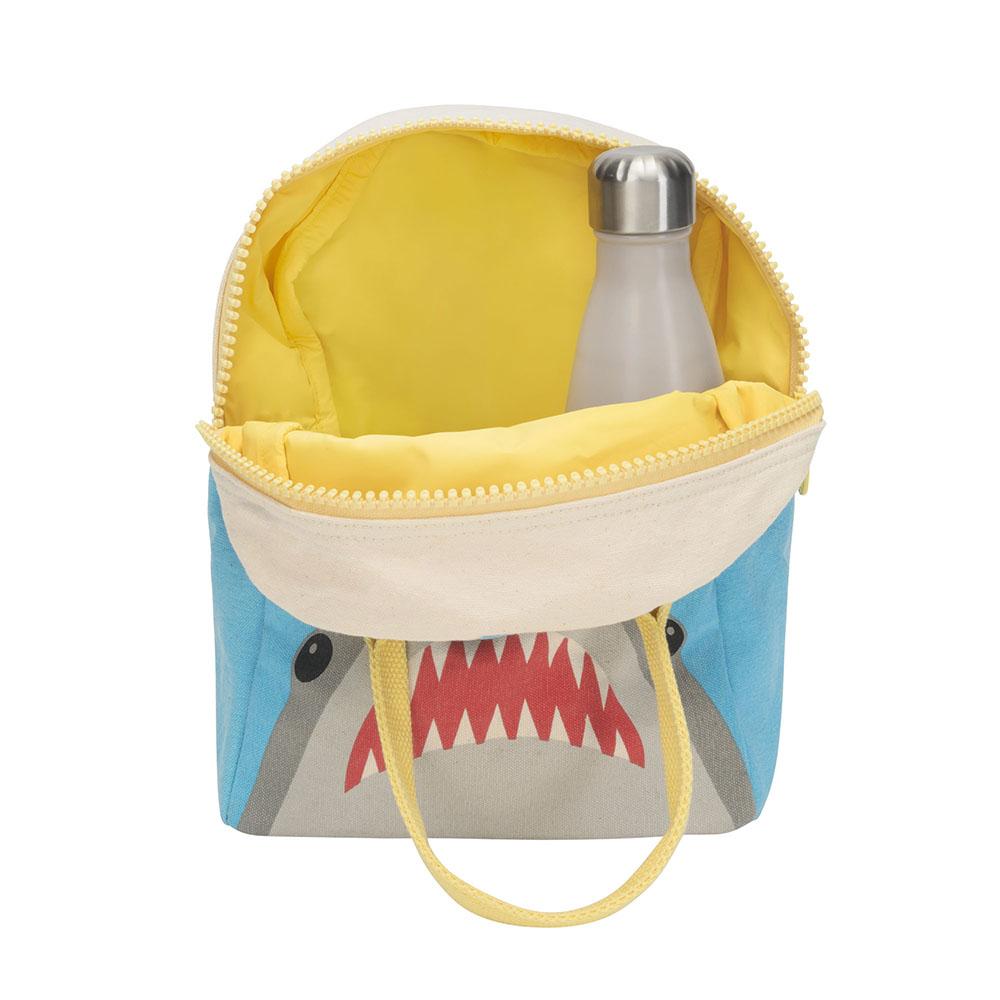 Shark Zipper Lunch Bag – The Little Apple