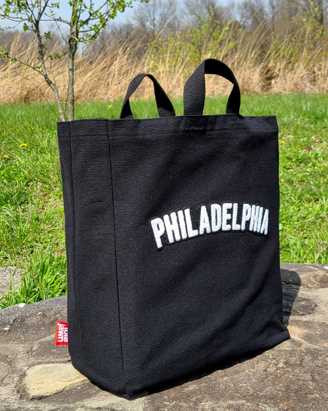 Philadelphia Black Tote Bag