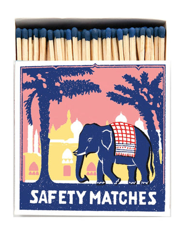 Luxury Boxed Matches - Pink Elephant