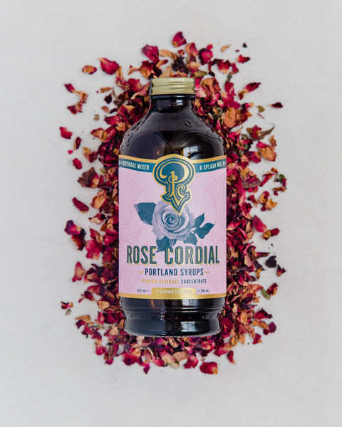 Rose Cordial Cocktail Syrup