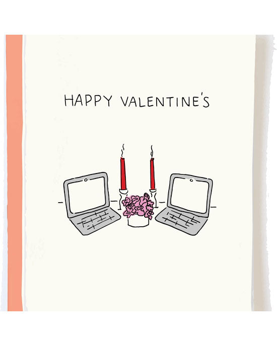 Zoom Valentine Greeting Card