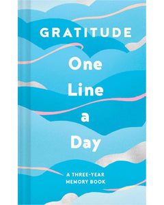 Gratitude One Line A Day Book