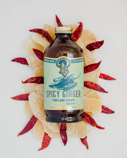 Spicy Ginger Cocktail Syrup