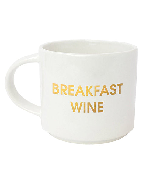 Breakfast Wine Jumbo Stackable Mug