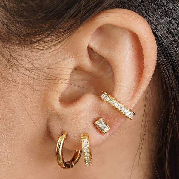 Erin Gold Huggie Earrings