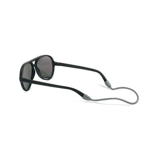 Hipsterkid Classic Black Polarized Aviator Sunglasses