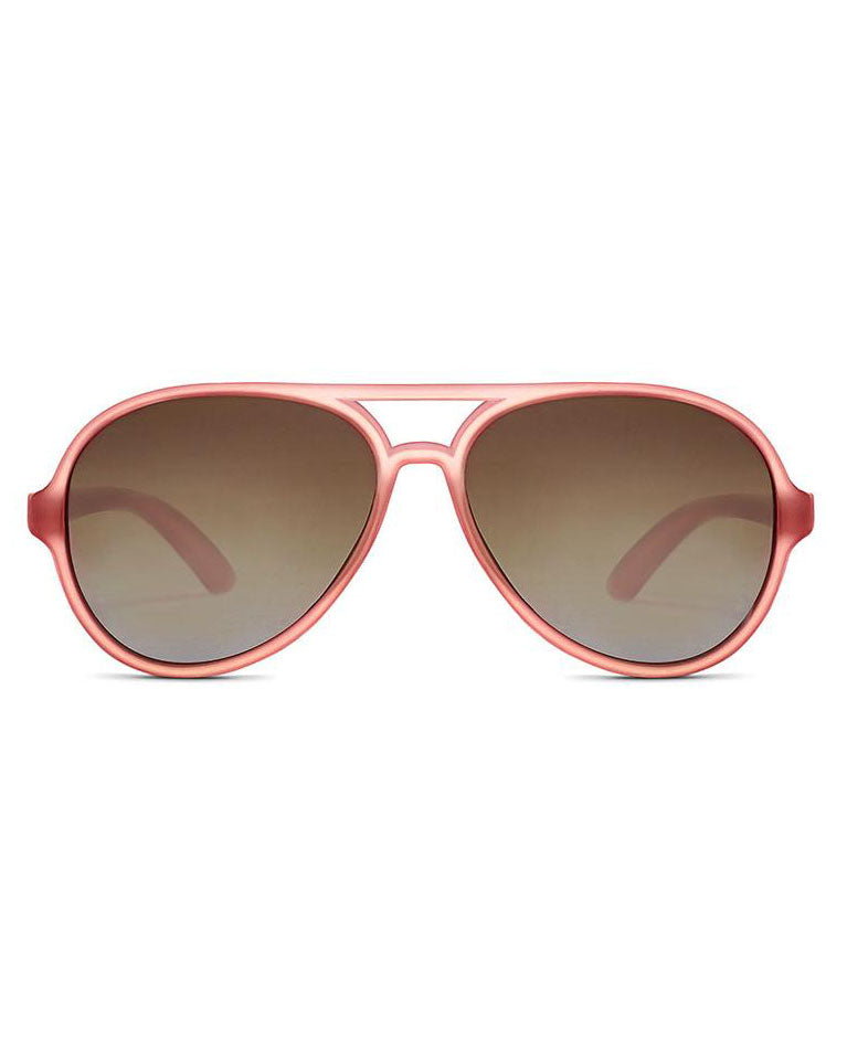 Hipsterkid Rosé Polarized Aviator Sunglasses