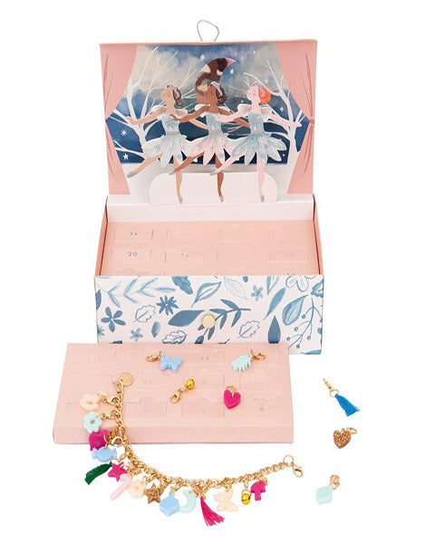 Meri Meri Ballerina Charm Bracelet Advent Calendar Suitcase