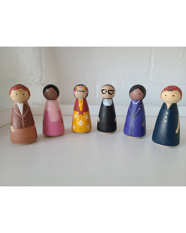 Limited Edition Kick Ass Ladies Peg Doll Collection