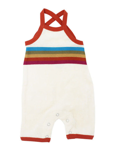 L'ovedbaby Organic Terry Cloth Overall- Maple