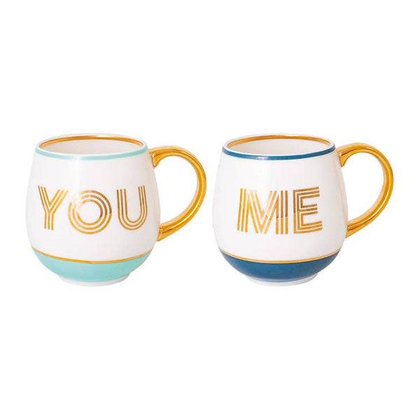You & Me Library Mug Set