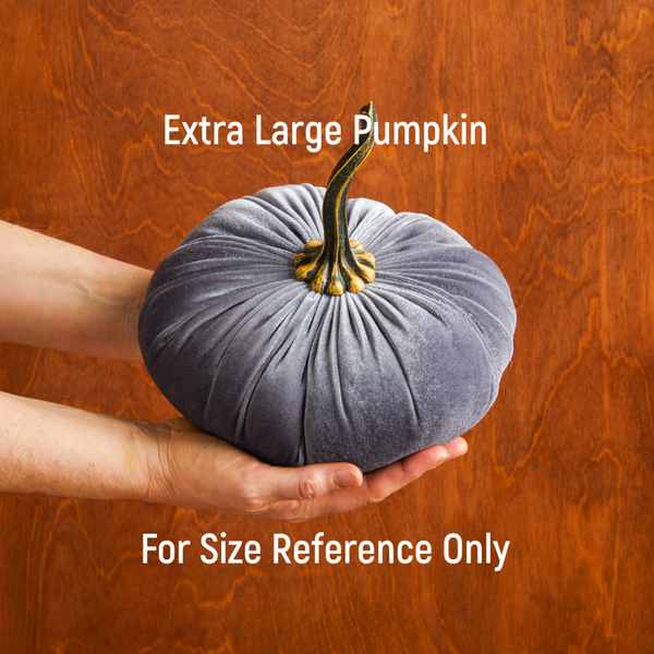 XL Velvet Pumpkin