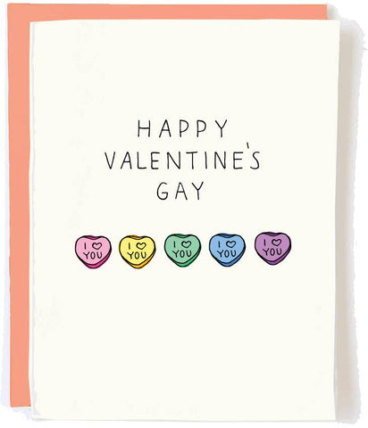 Happy Valentine's Gay Valentine's Greeting Card