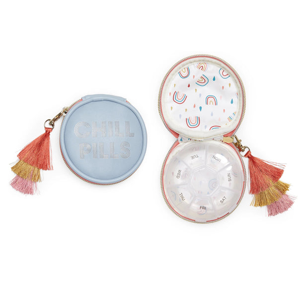 'Chill Pills' Travel Pill Case