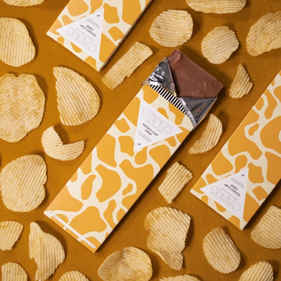 Compartes Potato Chip Crisp Milk Chocolate Bar