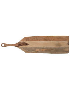 Acacia Wood Cheese Cutting Board with Handle