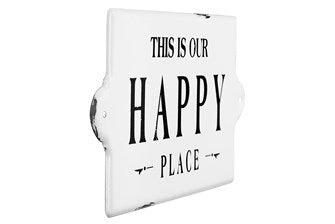 This Is Our Happy Place Wall Sign