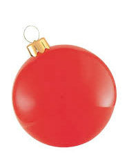 Holiball 18" Large Inflatable Ornament- Multiple Colors
