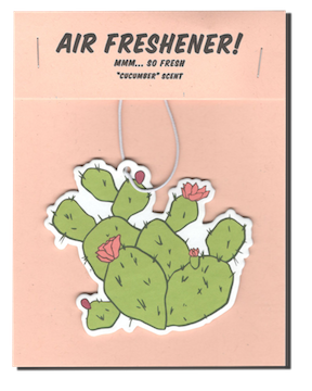 Prickly Pear Cactus Air Freshener