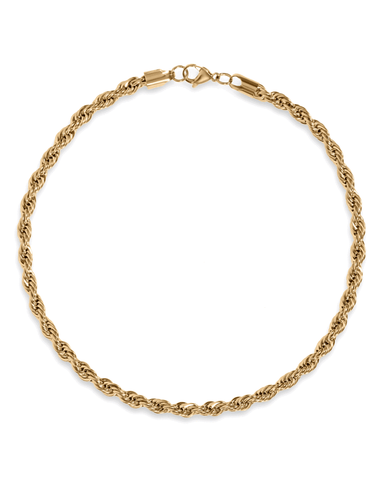 Luka Gold Rope Chain Necklace