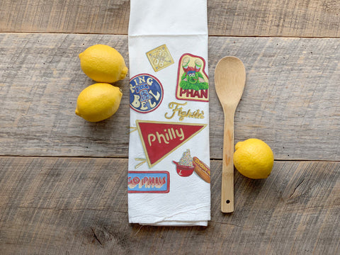Phillies Fan Flour Sack Towel